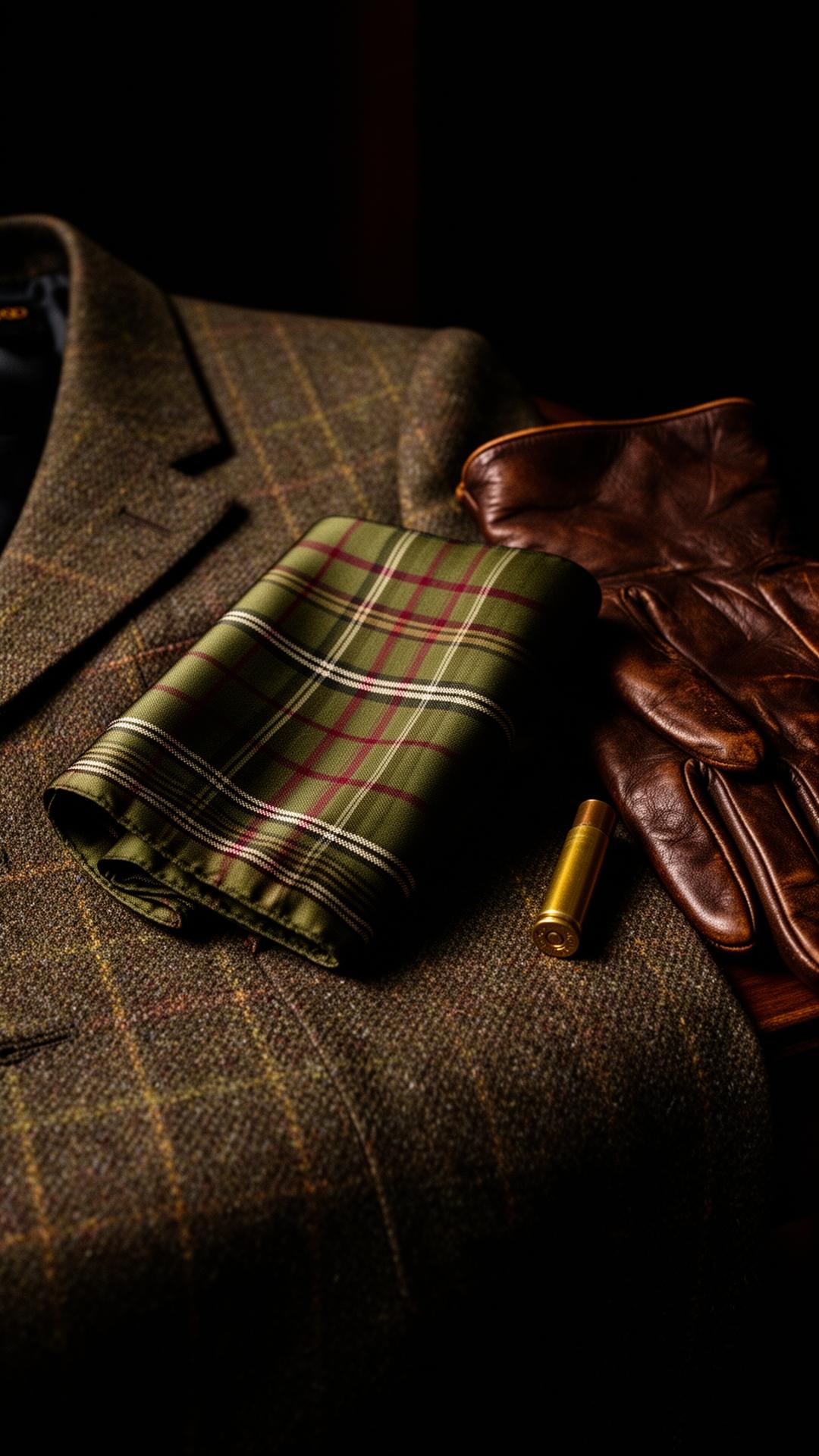 Scottish Highlands Collection silk pocket square